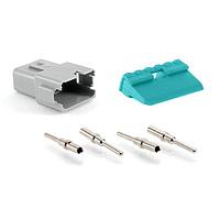 Amphenol SINE Systems AT04-12PA-KIT01 Kits AT 12P KIT WEDGE & CONTACTS