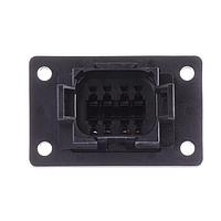 Amphenol SINE Systems AT04-08PA-LE11 Connectors 8 Pos Rcpt Fng Mnt Conn Pin Blk Key A