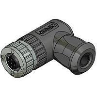 Amphenol CONEC 43-00096 M12 Female Connector 4P M12 SOCKET R/A FIELD ATTACH