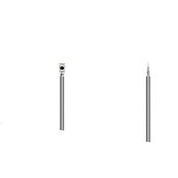 GCT (Global Connector Technology) CAB561RF-0250-0/0/0-E RF Cable Assemblies I-PEX MHF 4L Plug 1.37mm blk cable Plain cut end, 250mm long