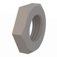 Essentra Components 0425018PJN Jam Nut Hex Jam Nut, 1/4-18 Thread, .187 Height