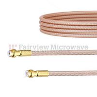 Fairview FMCA1448 Snap-On MMBX Plug to Snap-On MMBX Plug Cable RG316-DS Coax