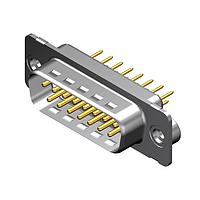 Molex / FCT 173109-0979 Plug FCT DSUB STR PC PLG 15 PN W/CLINCH