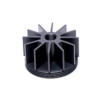 Advanced Thermal Solutions ATSEU-077C-C2-R0 Heatsinks STAR LED Heat Sink, 45mm dia., 18mm, Black, Baseplate Hardware