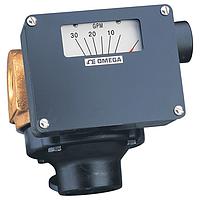 OMEGA FL-W50 Rugged, Economical Flowmeters Capacity: 0.2 to 90 GPM of Water (50 GPM, 1 1/2 in, NPT Female)