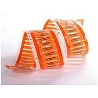 Raychem - TE Connectivity ZHD-SCE-5K-3.2-50-4 Marker Sleeve 3.2mm DIA 50mm Length Yellow