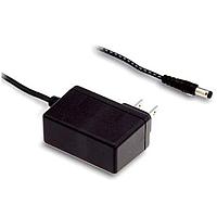 MEAN WELL GSM12U07-P1J Fixed Plugs 12W 7.5V 1.6A Medical US 2.1x5.5