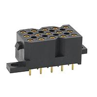 Eaton Souriau-Sunbank SMS15GE3 Receptacle STRAIGHT BOARDMOUNT FEMALE