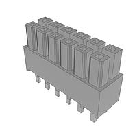 Samtec IPS1-106-01-S-D Power to the Board .100" Mini Mate(R) Isolated Power Connector Socket Strip