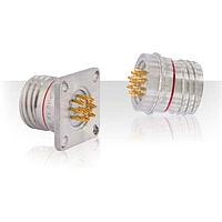 Eaton Souriau-Sunbank D38999/25YC35PN Connectors HermRcpt8D Sldr Flng 3 Sldr CupCntctsSz22