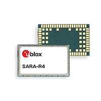 u-blox SARA-R412M-02B RF Modules LTE Cat M1, NB1 and 2G module Cat M1/NB1 and 2G; Band configurable LGA, 16x26 mm, 250 pcs/reel
