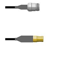 Amphenol Custom Cable Q-1W03X0008007i RF Cable Assemblies N-SJ/SMB-SP RG58 7I
