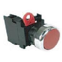 Omron Automation and Safety A22R-FG-M Pushbutton Non-Light Flat Green Momentary Sub-Assem