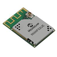 Microchip Technology RNWF02UE-I/100 WiFi Modules 28-pad Wi-Fi RN module, 802.11 b/g/n, U.FL ant