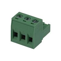 Molex 39530-5003 Plugs 5.08MM EURO PLUG RA URO PLUG RA GRN 3CKT