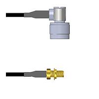 Amphenol Custom Cable Q-2C02W0003012i RF Cable Assemblies N-RP/SMA-SJB G174 12I