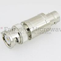 Fairview  SA03B-05  5 dB Fixed Attenuator BNC Male To BNC Female Up To 3 GHz Rated To 2 Watts With Brass Nickel Body