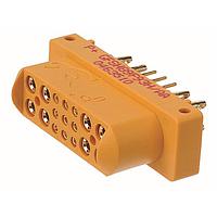 Amphenol Positronic GFSH928M182/AA Power to the Board Mixed Density Power Connector,18 size 16 contacts and 28 size 22 contacts,Pin (Male),Crimp (contacts ordered seperately)