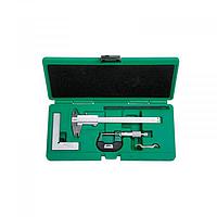 INSIZE 5041-2 4- Piece Measuring Tool Set (0-150mm/0-6", 0-25mm)