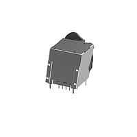 NEUTRIK NE8FAH-S-AE Horizontal PCB Mount RJ45 Receptacle RECP etherCON CAT5 A  - PCBH - shielded chassis - asymmetrical ESD-safe push tab