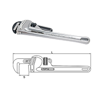 TOPTUL DDAC1A48 Aluminum Alloy Pipe Wrench (48")