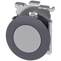 SIEMENS 3SU10600JB800AA0 Flat Button PUSHBUTTON. GREY