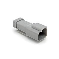 Amphenol SINE Systems AT04-2P-DIN4GRY Automotive Connectors 2-Way Receptacle, Diode, Grey ( Standard Wedgelock included) NOTE: Resistor is between A and B Position