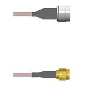 Amphenol Custom Cable Q-2I03B0005024i RF Cable Assemblies N-SP/SMA-SP G316 24I