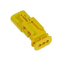 Molex 34899-3070 Crimp Housing MXP120 1.2mm Sld Bld M 3Ckt 7CS YEL KEYA