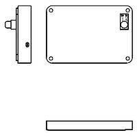 Eagle Plastic Devices 12PH331-IP-GR Battery Holders WATER RESISITANT IP65 3XAA W/CVR & SW