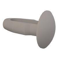 Essentra Components 27SNC1250093 Snap Clip Snap Clips, .125 Hole, .093 Panel Thk