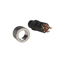 NorComp 854-004-203RLS4 Straight M8 4 Pos F Sold cup Cbl mnt