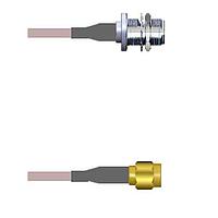 Amphenol Custom Cable Q-2103C000R096i RF Cable Assemblies N-SJB/SMA-SP G316D 96I