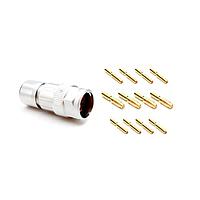 Amphenol SINE Systems MB5CKN0800-S1-KIT Circular Metric Connectors 8P St 7.0-11.0mm grip w/ F sockets