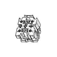 AMP Connectors - TE Connectivity 444020-1 Housings 9P HSG ASS'Y JR/STD