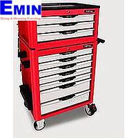 TOPTUL GCAZ0035 + GCAJ0041 333PCS Mechanical Tool Set (red color)