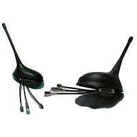 Abracon APAMPSLJ-142 Multiprotocol Antennas External  Dome Body Mount SMA Male (2), FME Female (1)