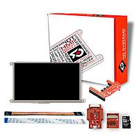 4D Systems SK-90DT-AR Starter Kits Starter Kit for uLCD-90DT-AR with 4D Arduino Adaptor Shield-II, 4D-UPA , 4GB Industrial microSD Card, 150 mm FFC Cable, 5-way female-to-female ribbon cable with male-to-male adaptor