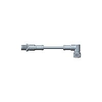 Amphenol LTW MSDP04MR-SDPFR-SBA05 Sensor Cables / Actuator Cables M12 Circular Metric Connector, D Code, Plastic, 4A, 04 pins, Male Connector, Male Contact, Right Angle-to-Right Angle, Screw Thread, Overmolded Double Ended, Length 500mm, IP68 / IP69K