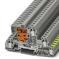 PHOENIX CONTACT 3076043 DIN Rail Terminal Blocks UTI 6-PE/L/LT