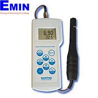 MILWAUKEE MI806 pH / Conductivity / TDS / Temperature Martini Instruments Professional Portable Meter (0.0 - 14.0pH)