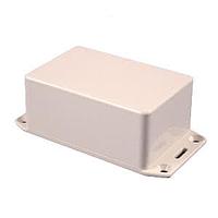 Hammond Manufacturing 1591LFLGY Flanged Enclosure Flame Retardant ABS 3.3x2.2x1.4" Grey