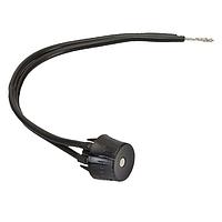 Carling Technologies R135-BL Rotary Switches 1-pole, OFF - ON Repeating, 1.5A/3A/5A 250VAC/125VAC/12VDC not HP rated, Non-Illuminated Black Knob Rotary Switch with Wire Leads