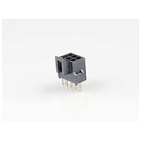 Molex 105312-3806 Headers & Wire Housings NANO-FIT HDR VT DLR FRK 6CKT G+lube BLK