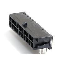 Molex 43045-2021 Shrouded Microfit 3.0 RA PTH clip DR Tin 20 Ckt