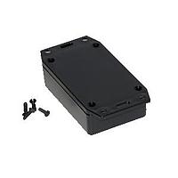 Hammond Manufacturing 1591XXMFLBK Flanged Enclosure FR ABS w/Flanged Lid 3.3x2.2x0.9" Black