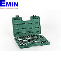 SATA 09506-6 25PC 1/2"DR 6PT METRIC SOCKET WRENCH SET