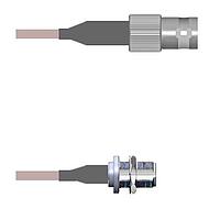 Amphenol Custom Cable Q-0B025000H006i RF Cable Assemblies BNC-SJB/N-SJB G142 6I