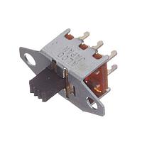 AMP Connectors - TE Connectivity SLS22004 Slide Switch DPDT 0.5A 125VAC SWITCH SLIDE