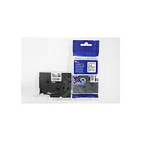 Label printed HZe-151 Black text on 24mm clear background